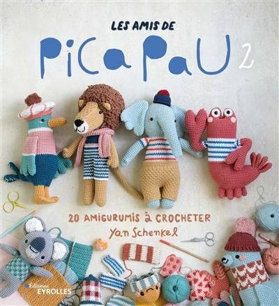 Amis de Pica Pau : 20 amigurumis à crocheter (Les) T.02 : Les amis de Pica Pau
