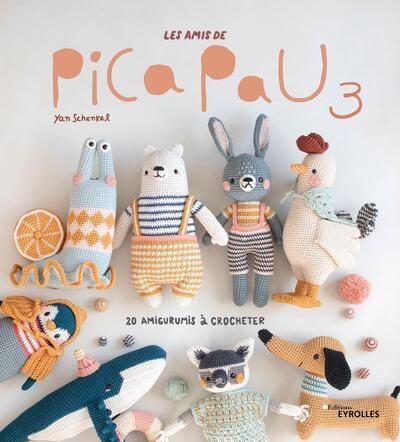 Amis de Pica Pau : 20 amigurumis à crocheter (Les) T.03 : Les amis de Pica Pau