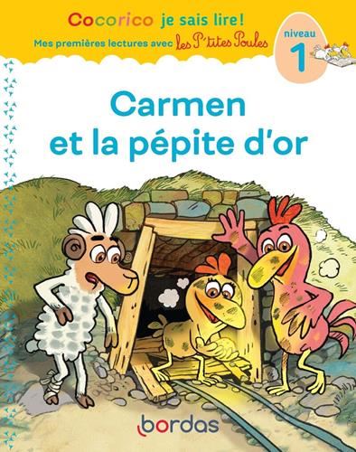 Cocorico je sais lire ! T.36 : Carmen et la pépite d'or